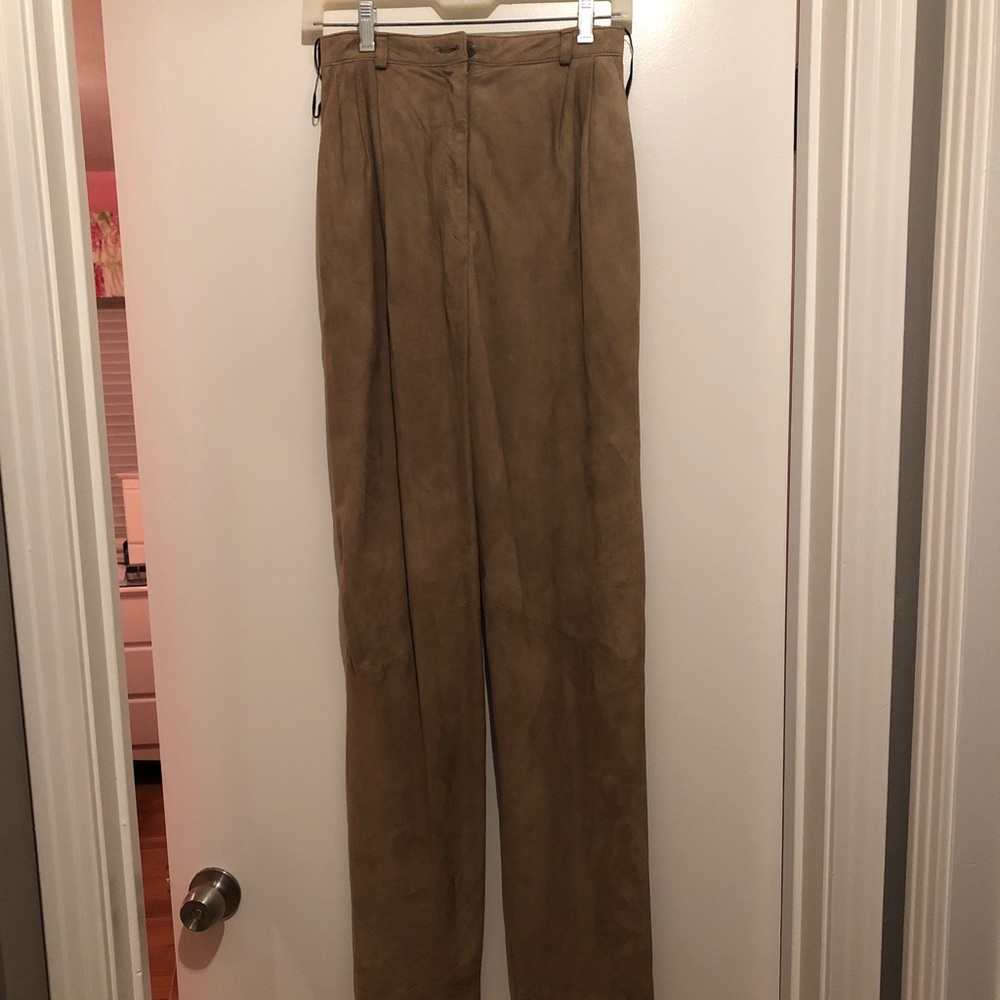 Vakko Suede Pants